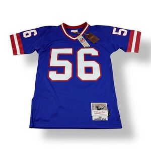 Mitchell Ness Lawrence Taylor 56 New York Giants Throwback Jersey Royal Blue NWT